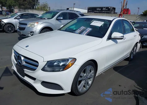 2017 Mercedes-Benz C 300 Luxury/Sport from USA, damaged, VIN 55SWF4JB9HU190991